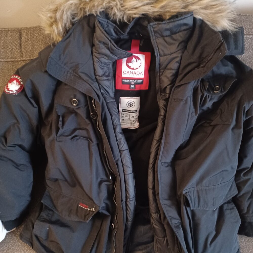 Canadian goose down jacket